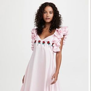 Fanm Mon Deme Dress Light Pink, XS